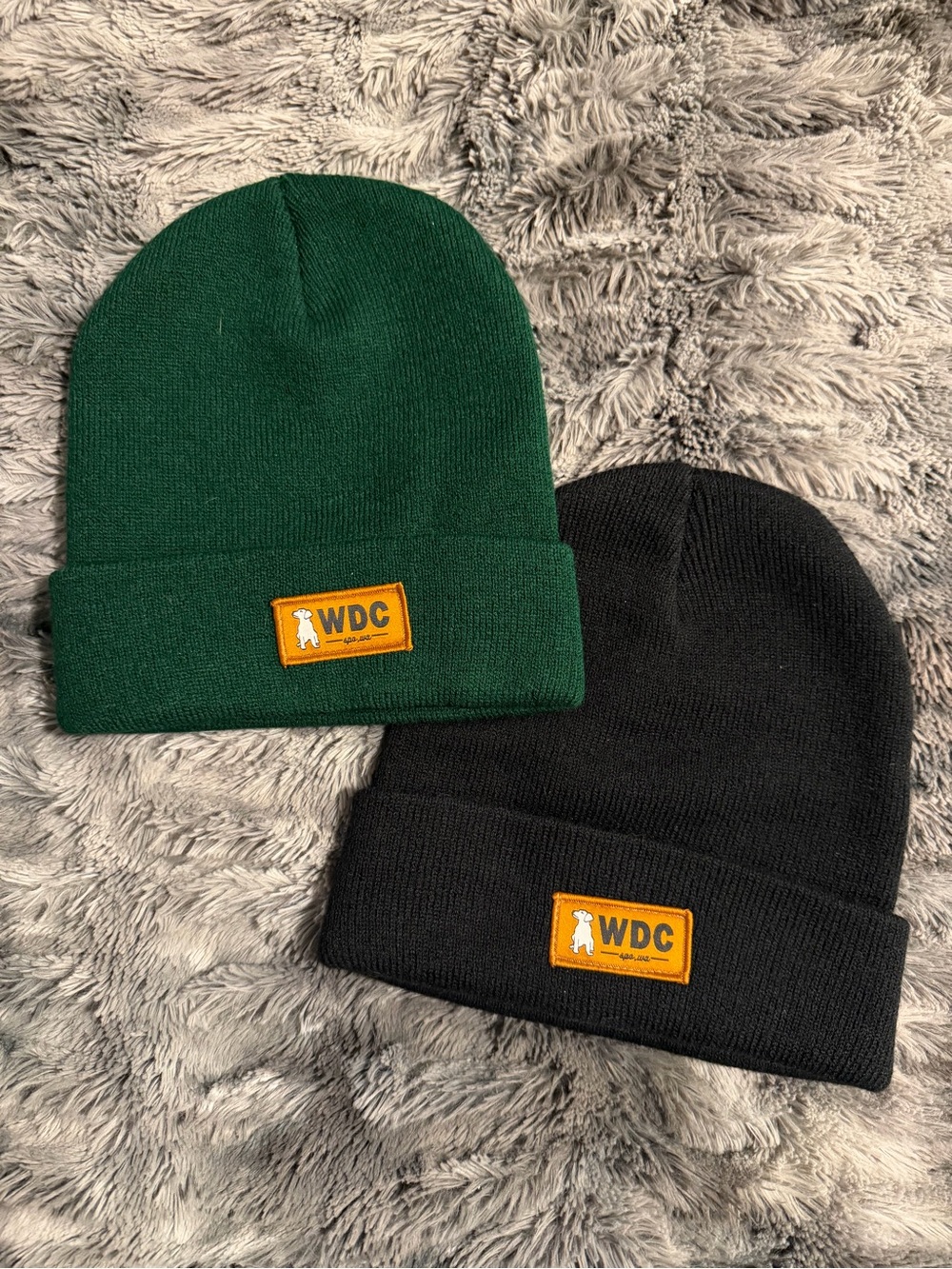 White Dog Coffee Green & Black Hat Bundle